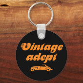 ビンテージ車が得意だ キーホルダー (正面)