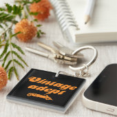 ビンテージ車が得意だ キーホルダー (正面右)