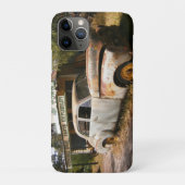 ビンテージ車とガレージ、ケースメイトiPhoneケース Case-Mate iPhoneケース (裏)