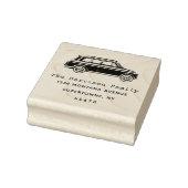 ビンテージ車の住所リターンラバースタンプ ラバースタンプ (スタンプ)