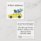 ビンテージ車の新しいアドレスカード エンクロージャーカード (正面/裏面)