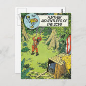 ビンテージ車はがき |シトロエン2cv |フランス ポストカード (正面/裏面)