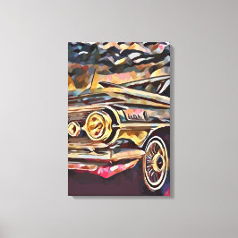 ビンテージ車 キャンバスプリント