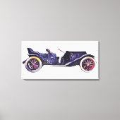 ビンテージ車 キャンバスプリント (正面)