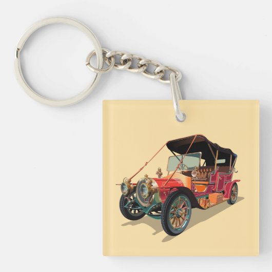 ビンテージ車 キーホルダー (正面)