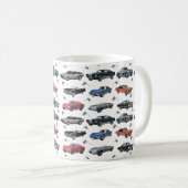 ビンテージ車 コーヒーマグカップ (正面右)