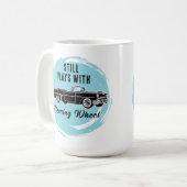 ビンテージ車 コーヒーマグカップ (正面左)