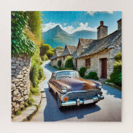 ビンテージ車 ジグソーパズル