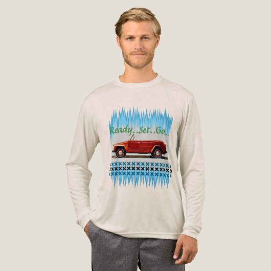 ビンテージ車 トライブレンドＴシャツ (正面全体)