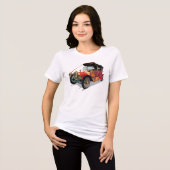 ビンテージ車 トライブレンドTシャツ (正面全面)