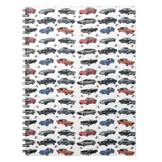 ビンテージ車 ノートブック (正面)