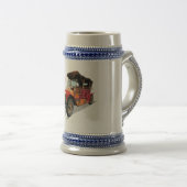 ビンテージ車 ビールジョッキ (正面右)