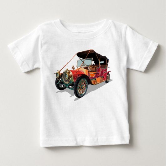 ビンテージ車 ベビーTシャツ (正面)