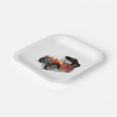 ビンテージ車 ペーパープレート (傾斜あり)