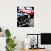 ビンテージ車 ポスター (ホームオフィス)