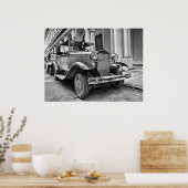 ビンテージ車 ポスター (キッチン)