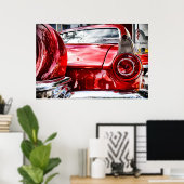 ビンテージ車 ポスター (ホームオフィス)