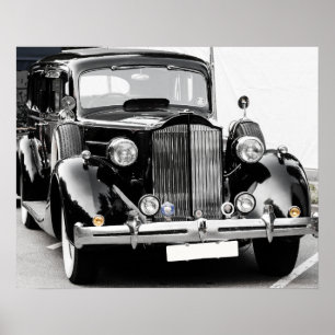 ビンテージ車 ポスター