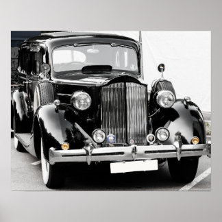 ビンテージ車 ポスター
