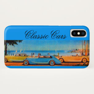 ビンテージ車 iPhone X ケース