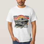 ビンテージ車 Tシャツ (正面)