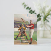 ビンテージ野球選手ポスター ポストカード (スタンド正面)