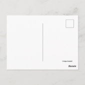 ビンテージ野球選手ポスター ポストカード (裏面)