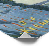 ビンテージ野球、子供、少年スポーツ ポスター (角)