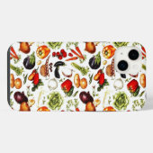 ビンテージ野菜 iPhoneケース (裏面横)