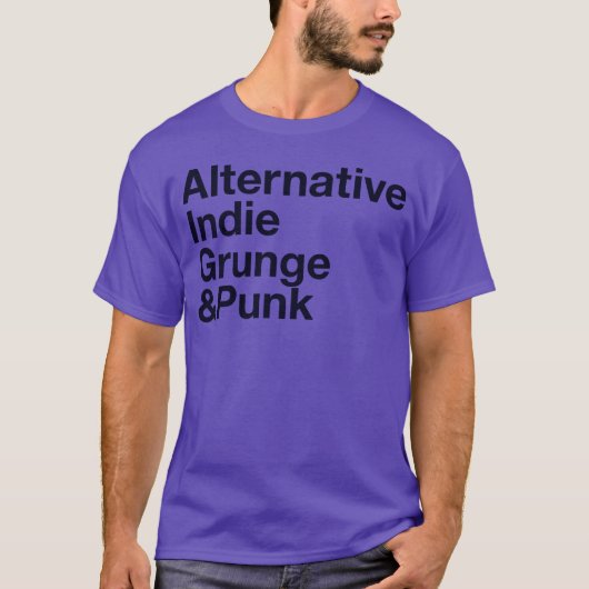 ビンテージ音楽スタイル Tシャツ (正面)