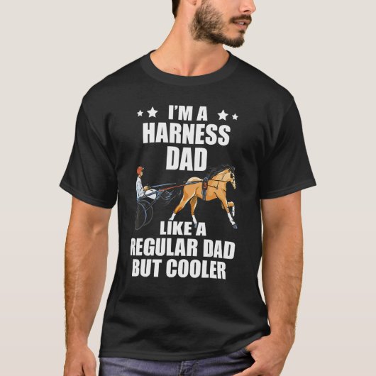 ビンテージ馬車競馬おやじさん Tシャツ (正面)