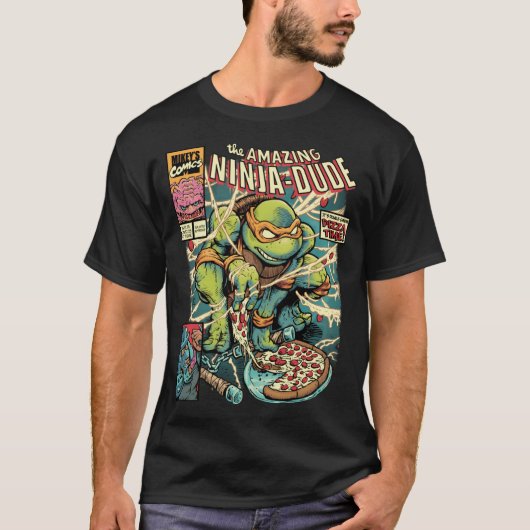 ビンテージ　アメイジング・ニンジャ・デュード Tシャツ (正面)