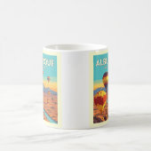 ビンテージ アルバカーキ ニューメキシコ コーヒーマグカップ (中央)