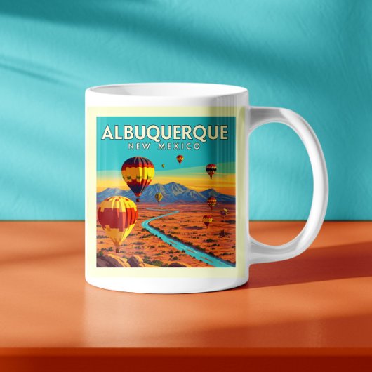 ビンテージ アルバカーキ ニューメキシコ コーヒーマグカップ