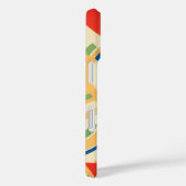 ビンテージ アートデコ ジャズ ポショワール ガーデン バタフライ Case-Mate iPhoneケース (裏面 / 右)