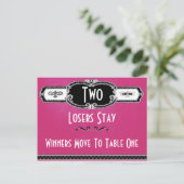 ビンテージ アートデコ バンコ テーブル カード #2 (スタンド正面)