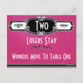 ビンテージ アートデコ バンコ テーブル カード #2 (裏面)