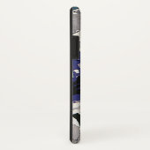 ビンテージ アートデコ フラワー、ローズ フラワーパターン Case-Mate iPhoneケース (裏面/右)