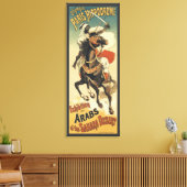 ビンテージ アール・ヌーヴォー、サハラ砂漠のアラブ人 キャンバスプリント (インサイチュ (リビング))