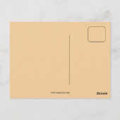 ビンテージ アール・ヌーヴォー 自転車広告 ポストカード (裏面)