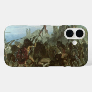 ビンテージ・インディアン、 カール・ボドマーによるビソンダンス iPhone 16ケース