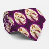 ビンテージ イースター エンジェル テクスチャード ネクタイ (ロール)