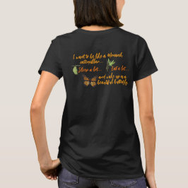 ビンテージ ウォッシュ モナークバタフライTシャツ Tシャツ