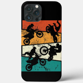 ビンテージ オフロード エンデューロ モトクロス バイク iPhone 13 PRO MAXケース