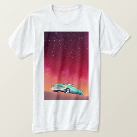 ビンテージ・オールドカー Tシャツ (デザイン正面)