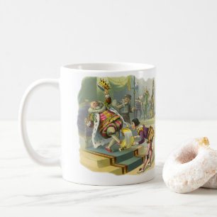 ビンテージ オールド キング コール 伝承詩 歌 コーヒーマグカップ
