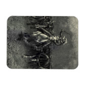 ビンテージ・カウボーイズ フレデリック・レミントンによるスタンピード マグネット (横)