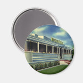 ビンテージ クラシック 50年代 レトロ レストラン ペリカンダイナー マグネット (正面/裏面)