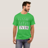 ビンテージ ゲームは終わらない Tシャツ (正面フル)