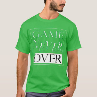 ビンテージ ゲームは終わらない Tシャツ